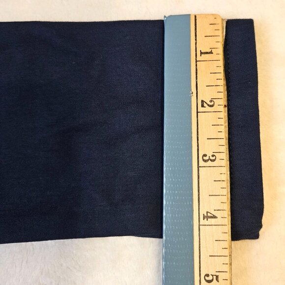 Juniors Slim Fit Navy Blue Pants By Hot Kiss Stretchy Denim Size 5 Casual - Picture 4 of 14